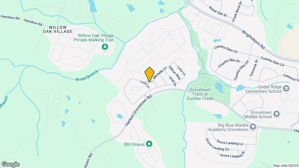 450 Lory Ln Map and Location Details