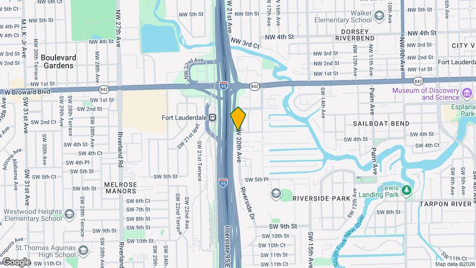 401 SW 20th Ave Map and Location Details