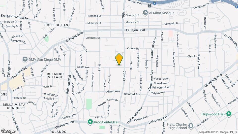 6952 Tower St Map and Location Details