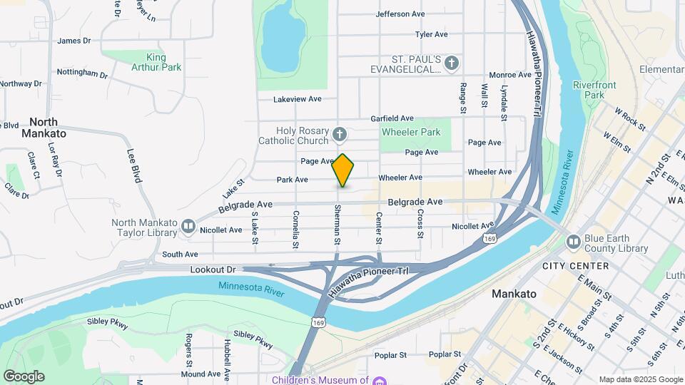 410 Sherman Street, Unit Basement Unit Map and Location Details