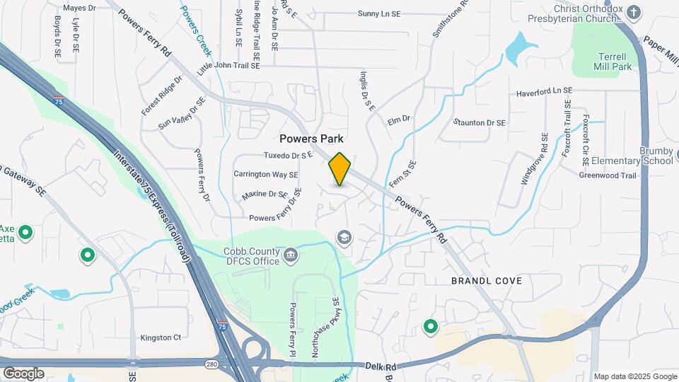 2168 Palmyra Dr Map and Location Details