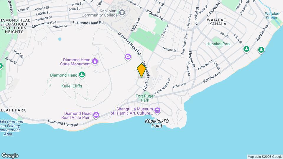 3942 Kaualio Pl Map and Location Details