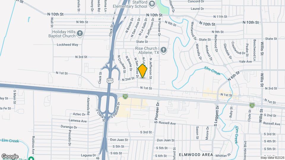 4615 N 2nd St Mapa y Detalles de la Ubicación