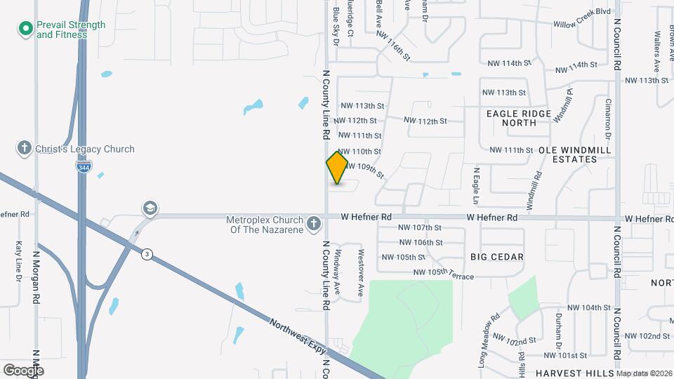 8921 NW 109th Terrace Map and Location Details