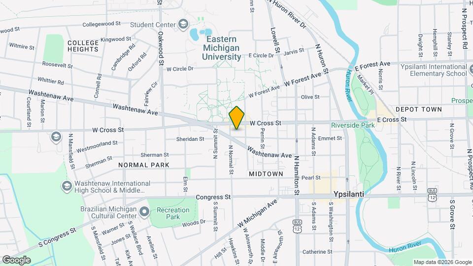 710 Emmet St Map and Location Details