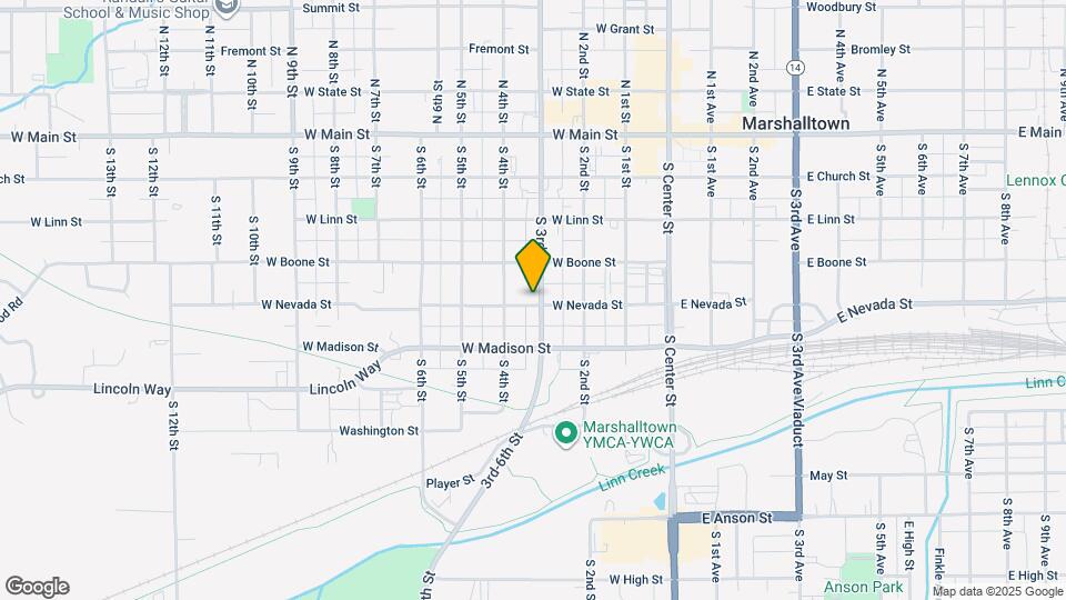 311 S 3rd St, Unit 3 Map and Location Details