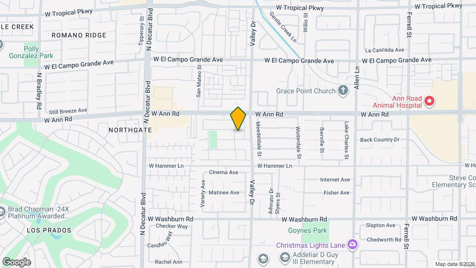 5516 Cloudy Glen St Mapa y Detalles de la Ubicación