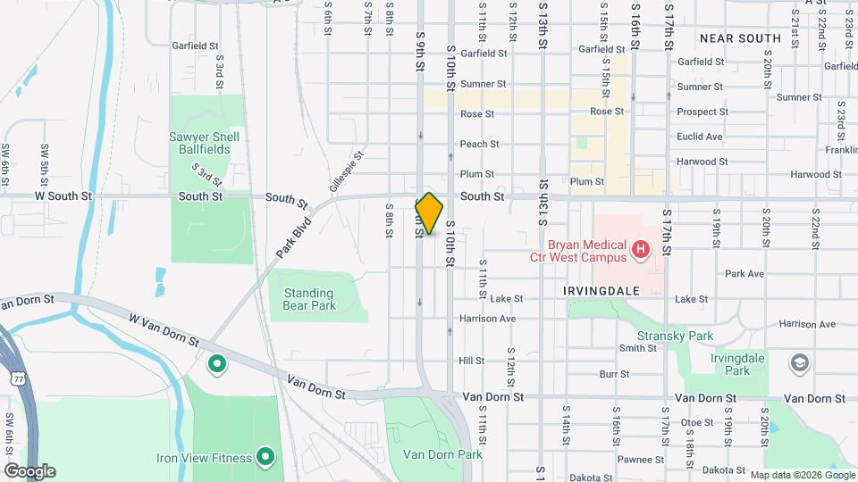 2236 S 9th St Map and Location Details