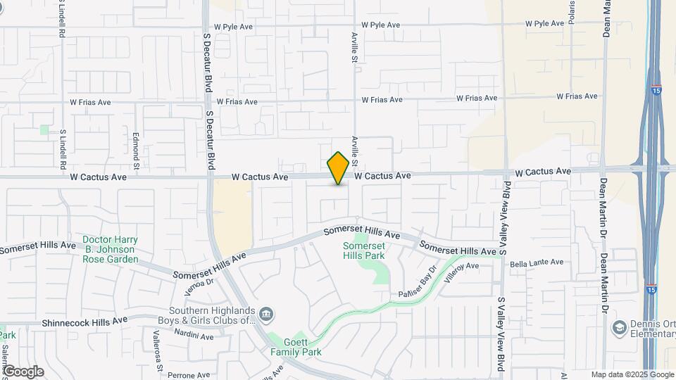 4449 Verdiccio Ave Map and Location Details