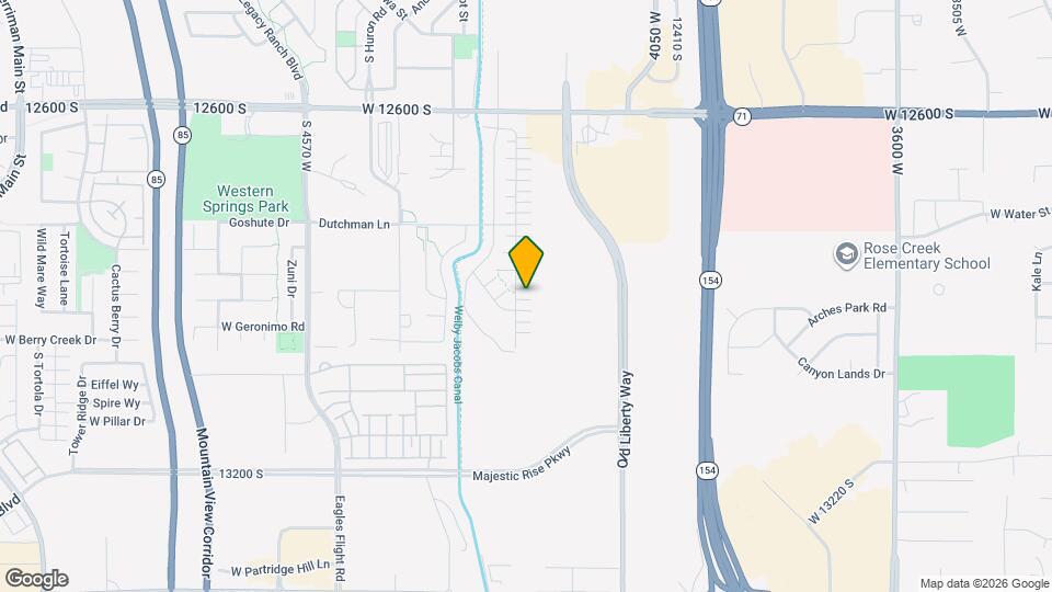 4208 W Camp Floyd Ct Map and Location Details
