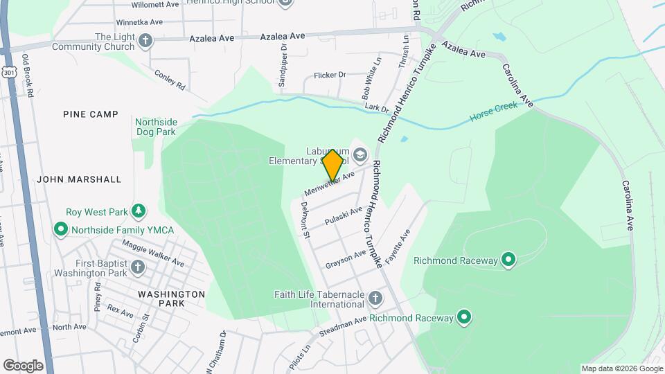 515 Meriwether Ave Map and Location Details