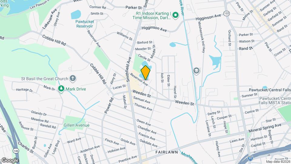 107 Reservoir Ave, Unit 3rd Floor Mapa y Detalles de la Ubicación