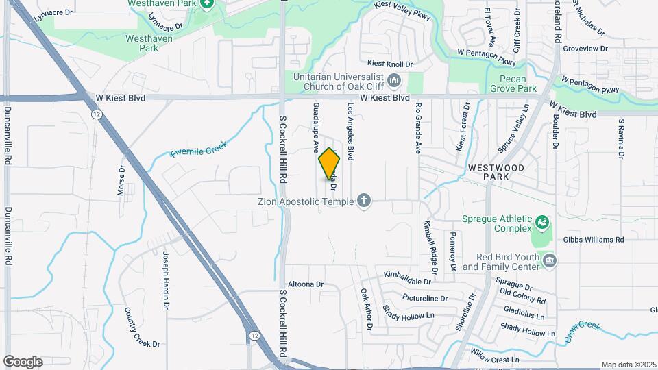 3525 Hacienda Dr Map and Location Details