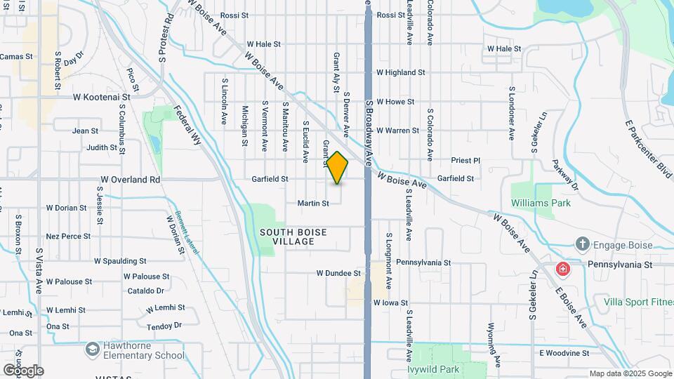 1911 S Denver Ave Map and Location Details