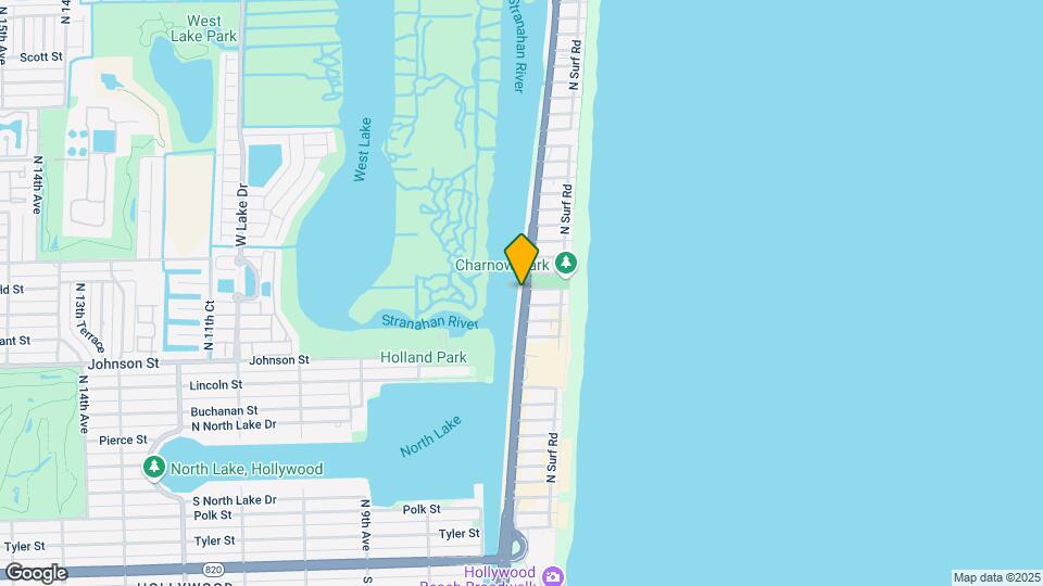 1510 N Ocean Dr Mapa y Detalles de la Ubicación