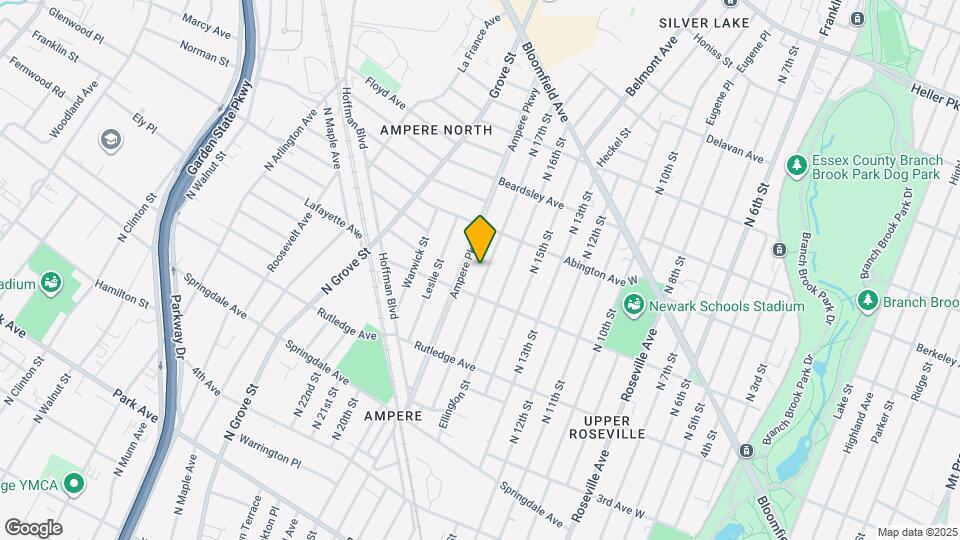 137 N 17th St Map and Location Details