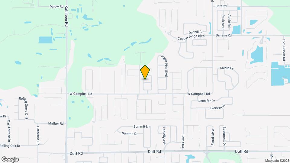 3240 Grand Pines Dr Mapa y Detalles de la Ubicación