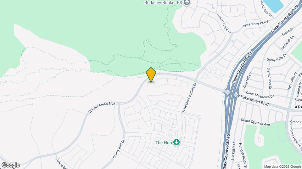 11683 Desert Hollow Avenue Map and Location Details