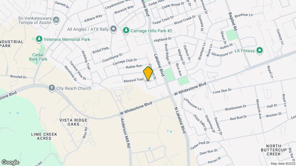 1110 Jolie Ln Map and Location Details