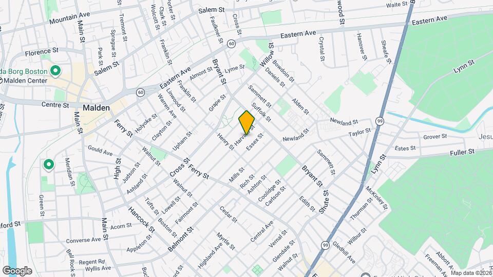 105-107-107 Harvard St Map and Location Details