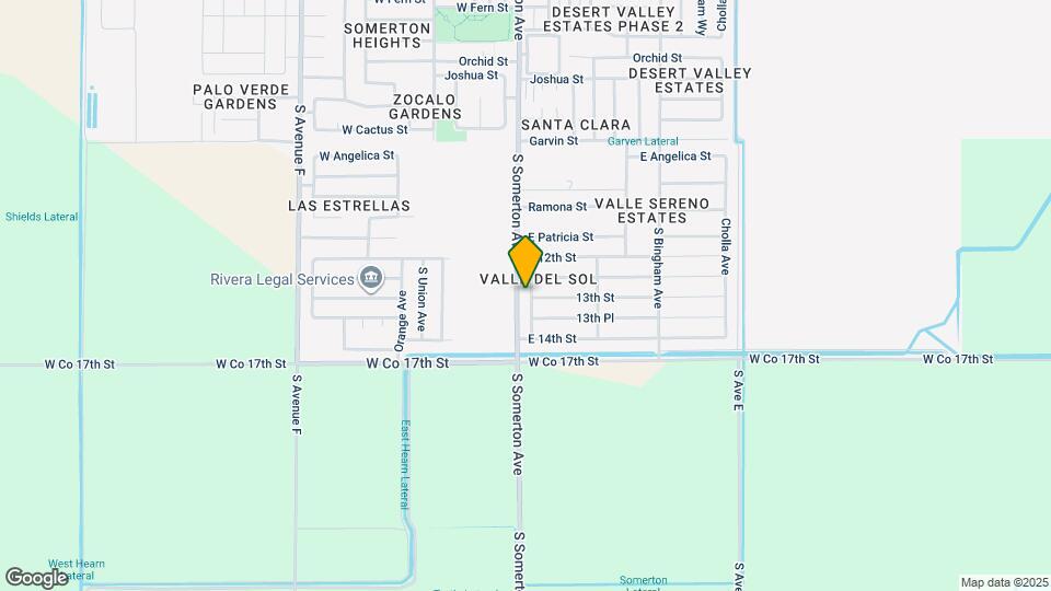 1310 S Musgrove Ave Map and Location Details