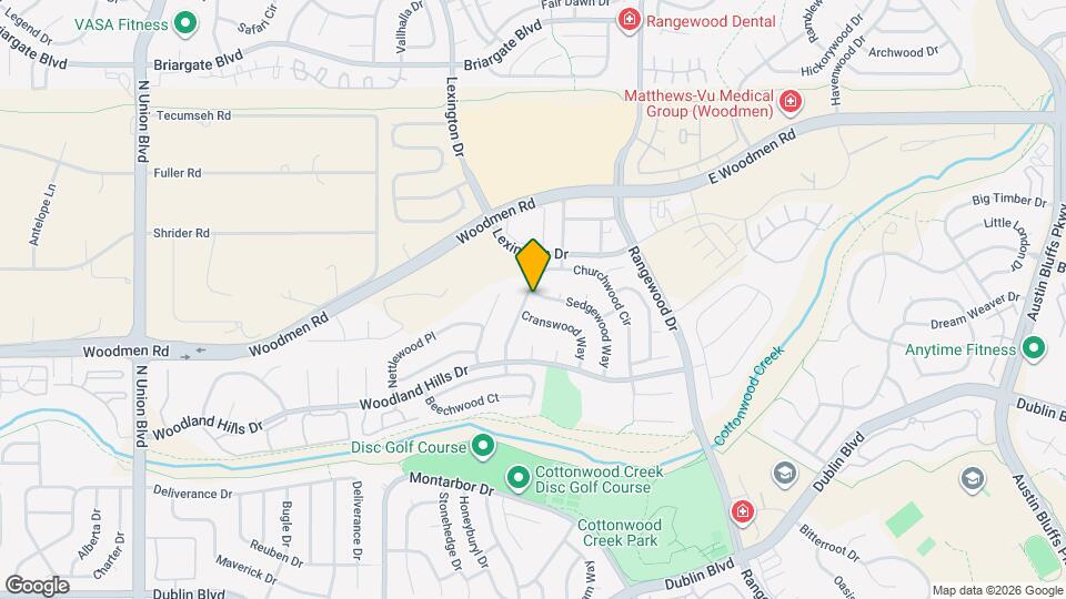 3505 Sedgewood Way Mapa y Detalles de la Ubicación