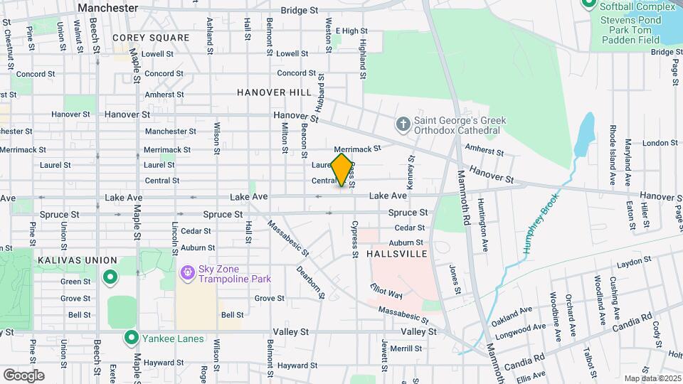 554 Lake Ave, Unit Upstairs Map and Location Details