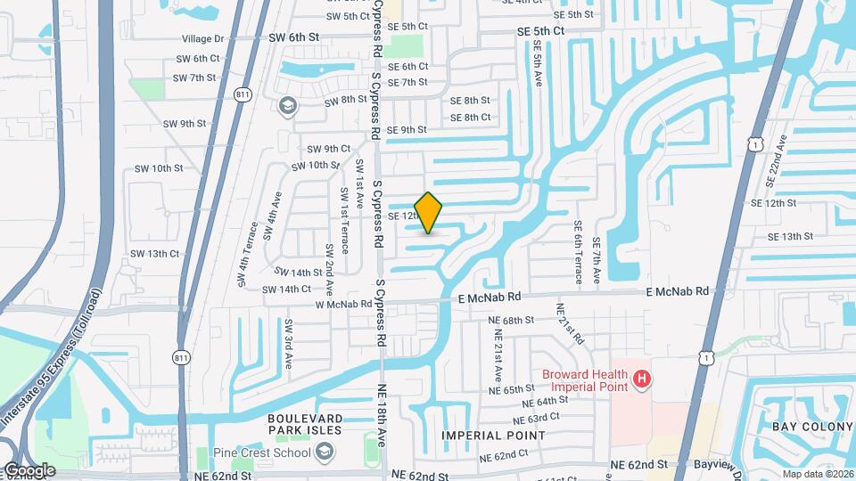 160 SE 12th Ct Map and Location Details