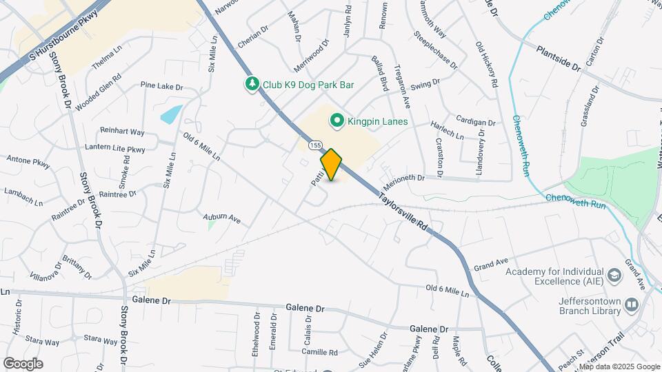 9605 Glenawyn Cir Map and Location Details