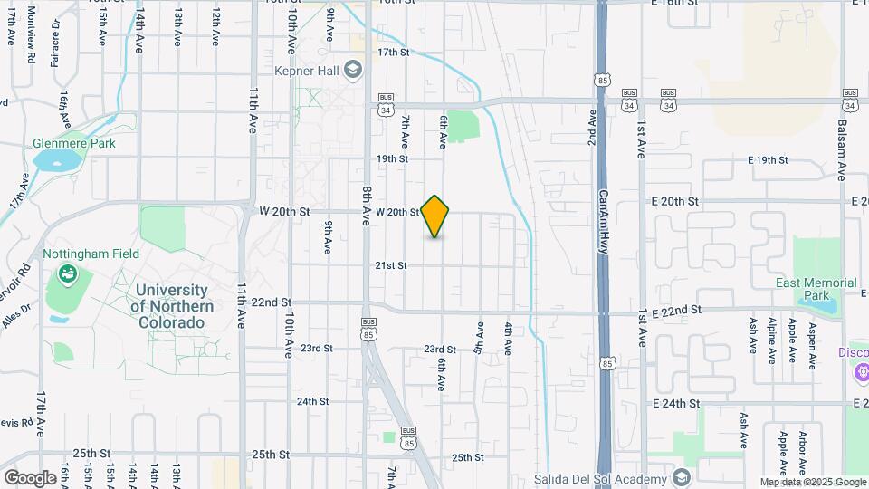 2029 6th Ave, Unit #B Mapa y Detalles de la Ubicación