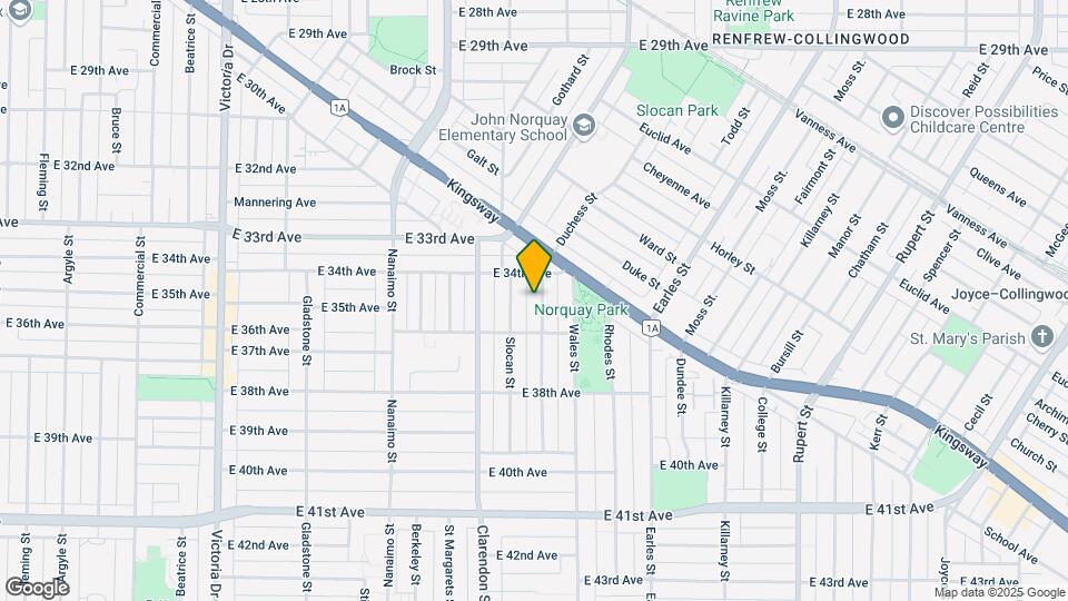 5071-5093 Chambers St Map and Location Details