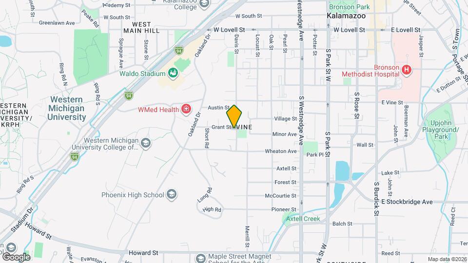 926 Davis St Map and Location Details