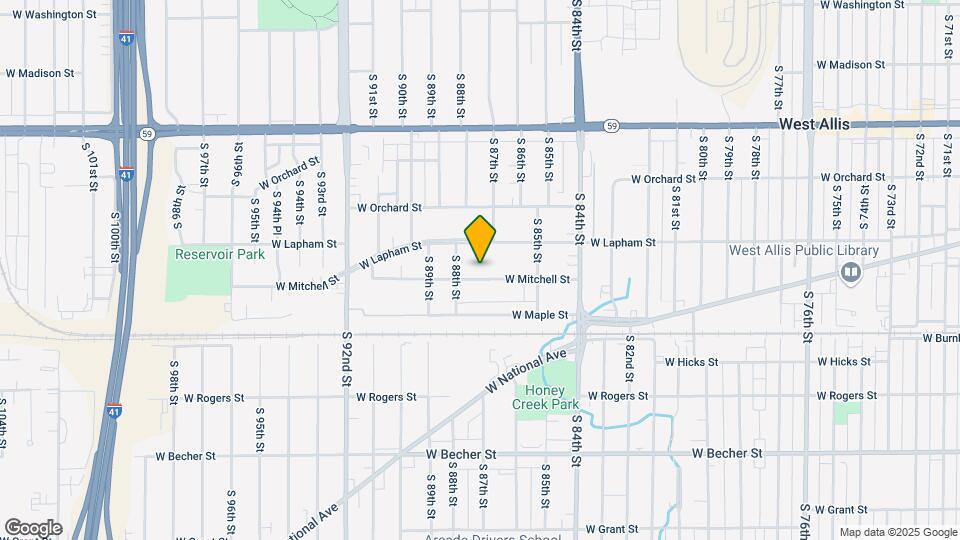 8712-8726 W Mitchell St Map and Location Details