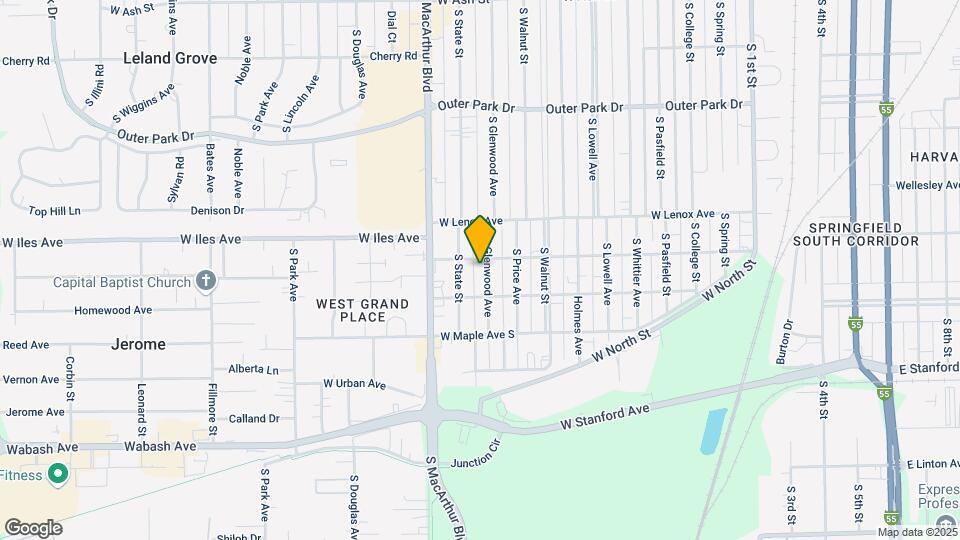 2705 S Glenwood Ave Map and Location Details