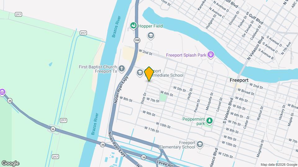 1754 W 6th St Map and Location Details