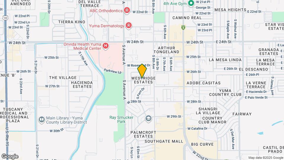 903 W Westridge Dr Map and Location Details