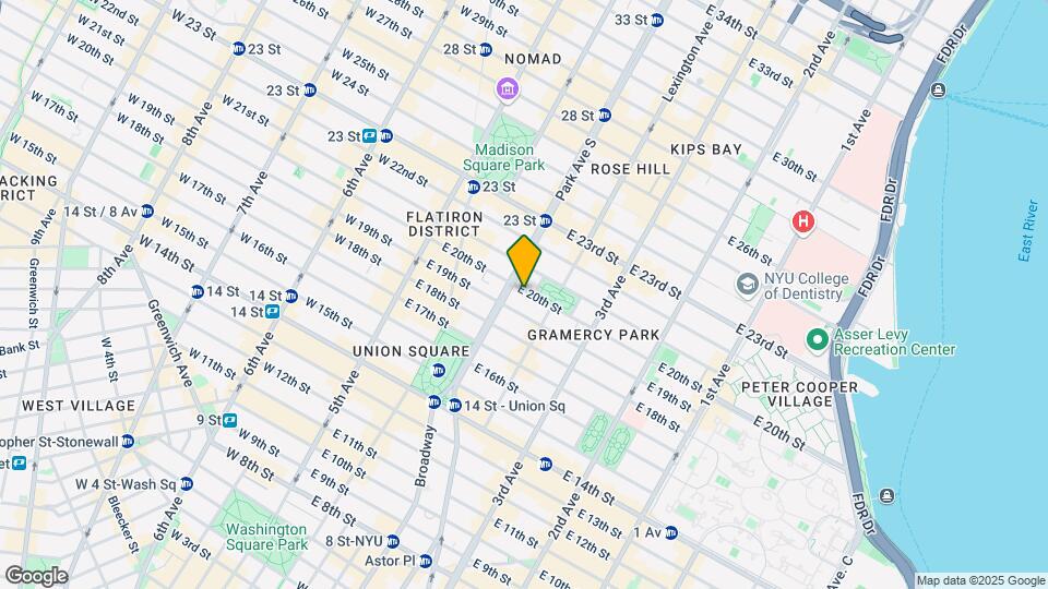 9 Gramercy Park S Map and Location Details