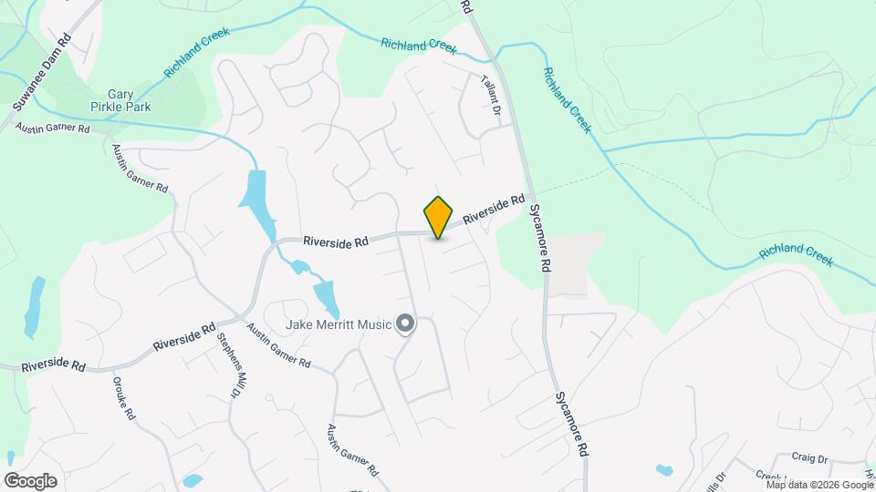 1142 Riverside Trce Map and Location Details
