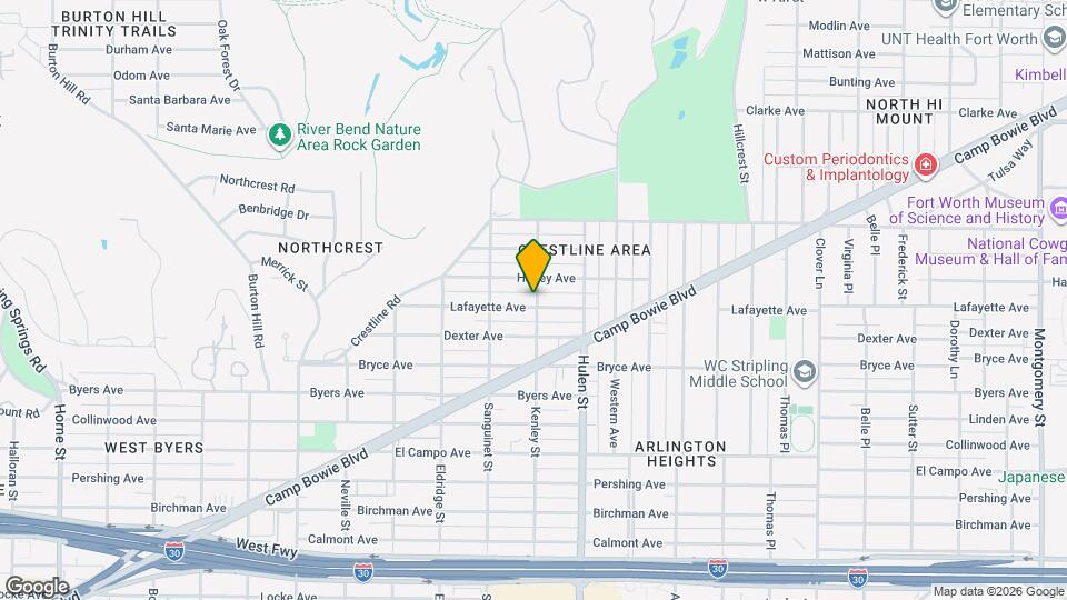 4700 Lafayette Ave Map and Location Details