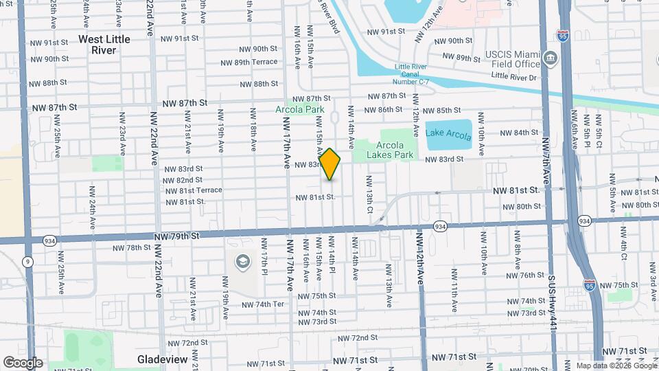 8130 NW 14th Pl Mapa y Detalles de la Ubicación