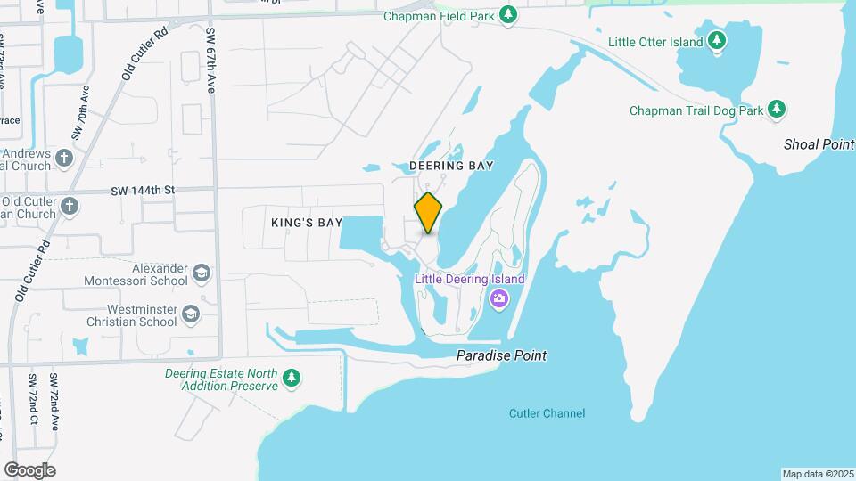 13643 Deering Bay Dr Map and Location Details