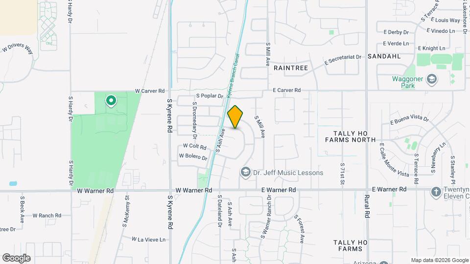 133 W El Freda Rd Map and Location Details