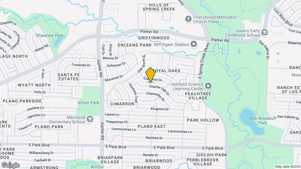 2713 Charter Oak Dr Map and Location Details