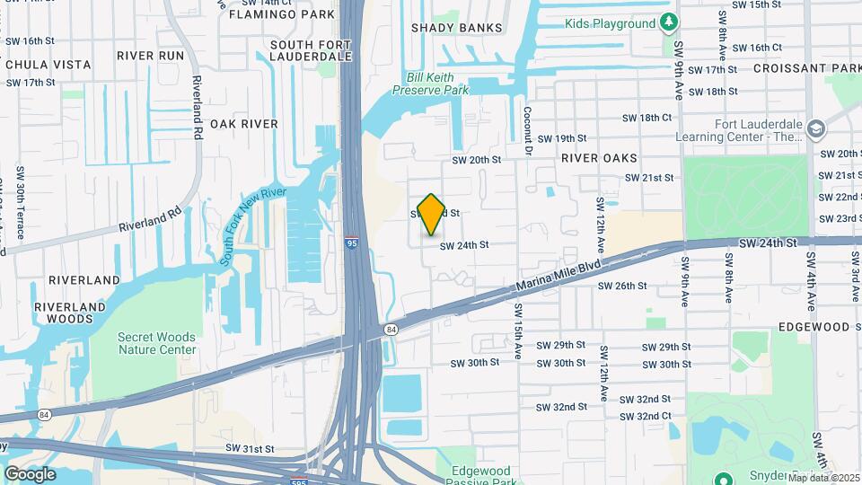 1831 SW 24th St Map and Location Details