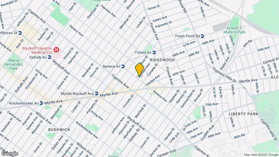 803 Seneca Ave Mapa y Detalles de la Ubicación