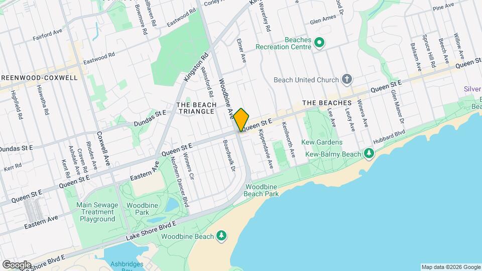 177 Woodbine Ave Map and Location Details