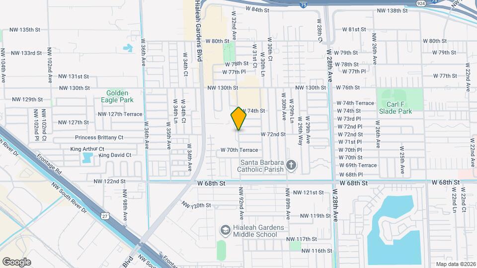 31XX W 72nd St Map and Location Details