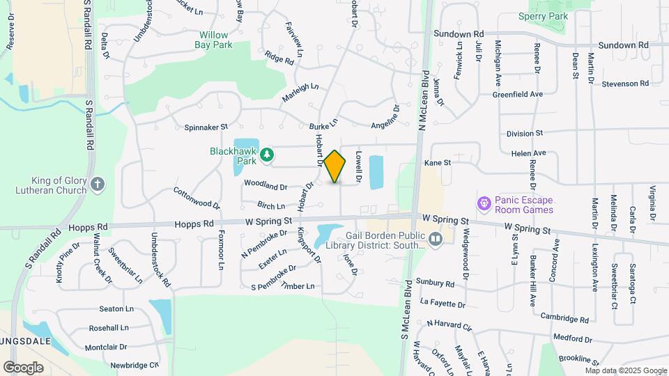 370 Sandhurst Ln Mapa y Detalles de la Ubicación