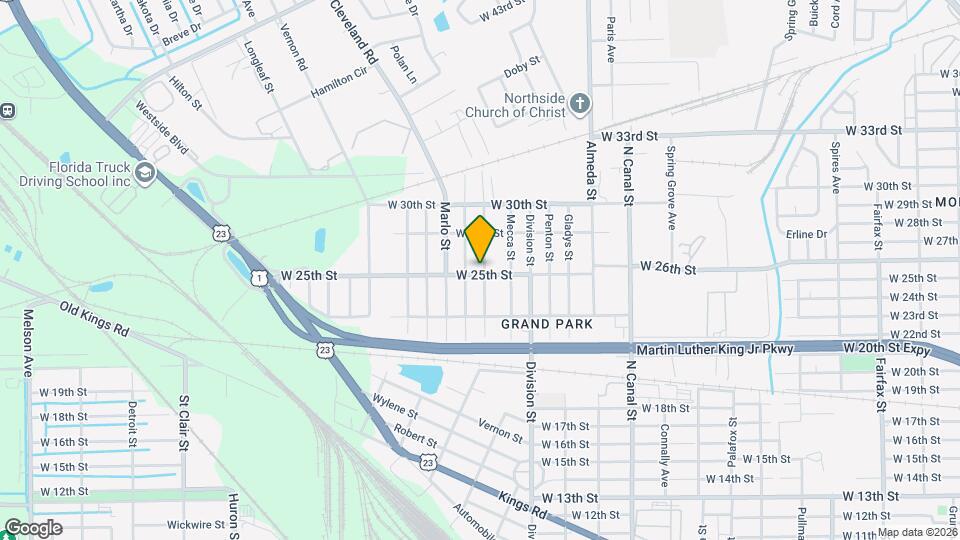2481 W 25th St Map and Location Details