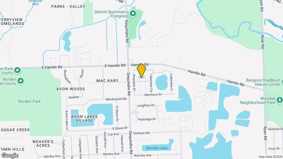 48592 Leafdale Ct Map and Location Details